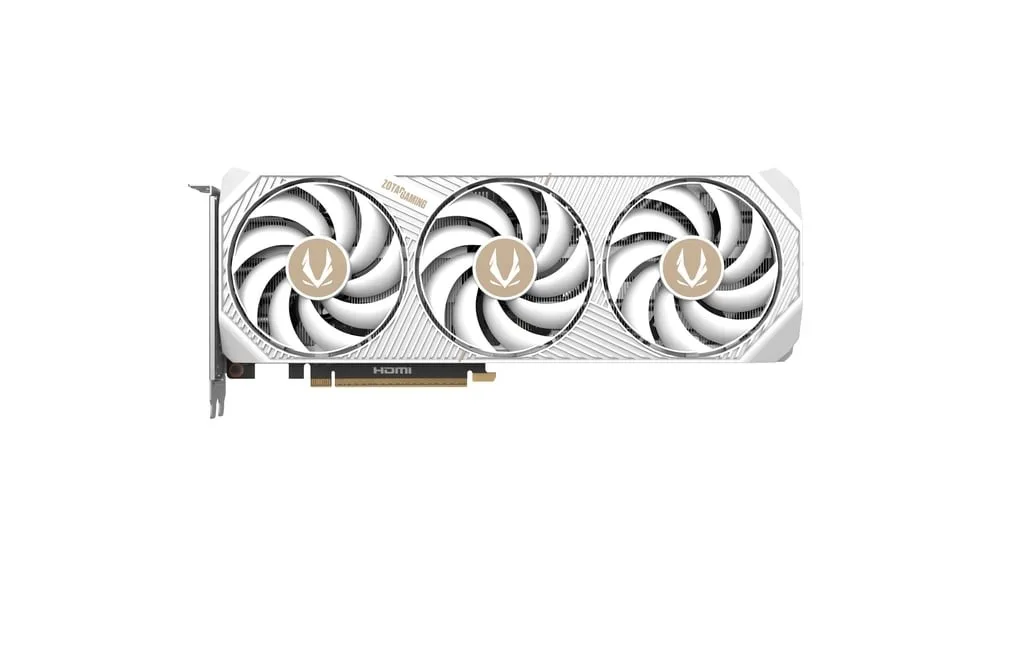 ZOTAC видео карта GeForce RTX 5070 AMP 12GB GDDR7 192bit 3DP/HDMI бял - Image 3