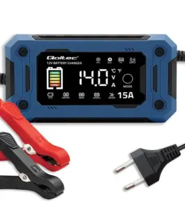Alternative view от Qoltec зарядно 12V 15A for AGM GEL LiFePO4 LCD