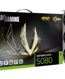 Alternative view of ZOTAC видео карта GeForce RTX 5080 AMP EXTREME INFINITY 16GB GDDR7 256bit 3DP/HDMI