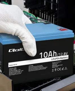 Qoltec LiFePO4 battery 10Ah 12.8V 128Wh BMS