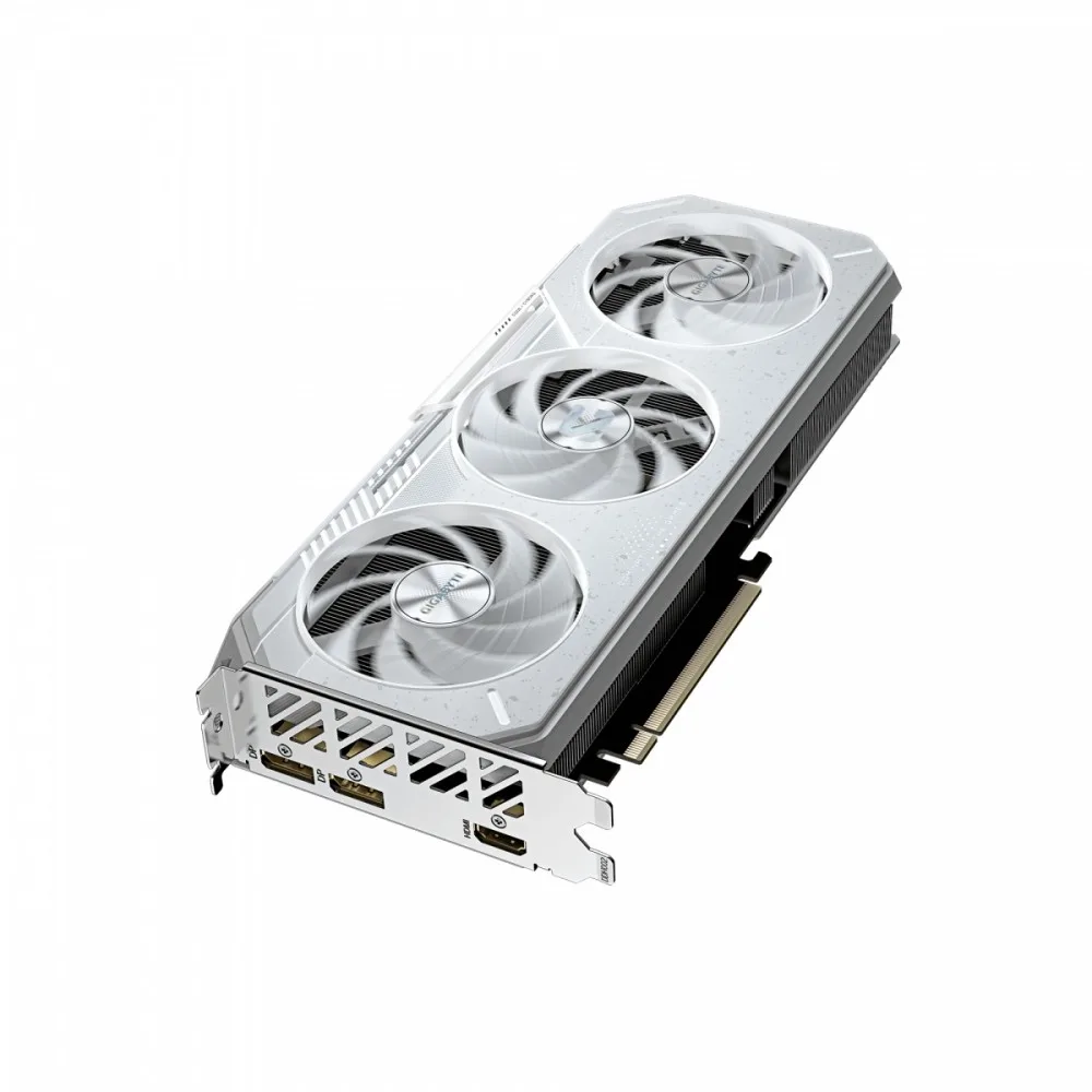 Gigabyte видео карта Radeon RX 9060XT GAMING OC бял 16GB GDDR6 128bit HDMI/2DP - Image 4