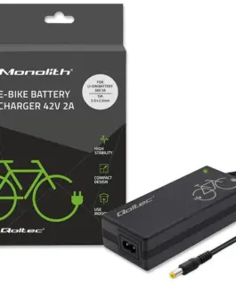 Qoltec зарядно for ebike batteries 36V 42V 2A