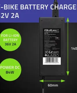 Qoltec зарядно for ebike batteries 36V