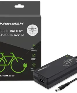 Qoltec зарядно for ebike batteries 36V 42V 2A