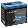 Qoltec LiFePO4 battery 12.8V 100Ah 1280WhBM