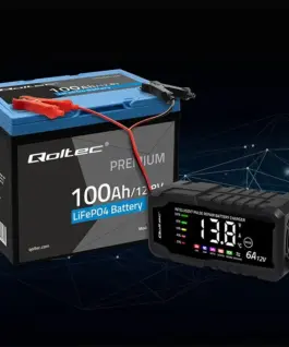 Qoltec LiFePO4 battery 12.8V
