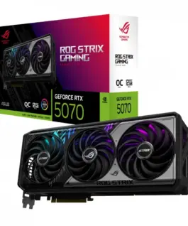 Asus видео карта GeForce RTX 5070 ROG STRIX OC 12GB GDDR7 192bit