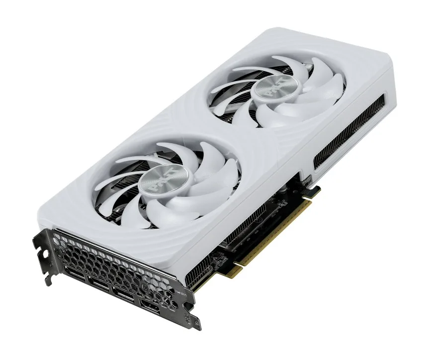 Palit видео карта GeForce RTX 5060 бял OC 8GB GDDR7 128bit 3DP/HDMI - Image 4