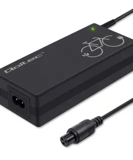 Qoltec зарядно for ebike 36V 42V 2A GX12-3Pin