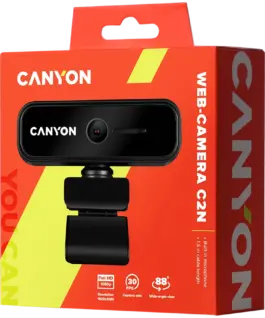 Уеб камера CANYON webcam C2N Full HD 1080p Black