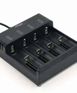 Gembird Battery зарядно USB Ni-MH+Li-ion черен
