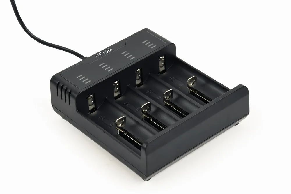 Gembird Battery зарядно USB Ni-MH+Li-ion черен