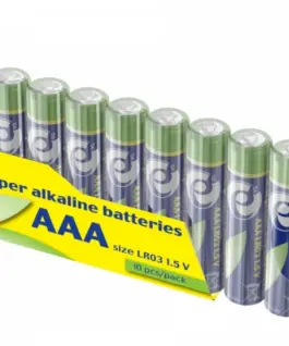 Gembird Battery AAA LR3 1.5V 10 pcs