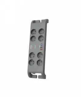 Philips Surge protector power strip 8 sockets 4xUSB