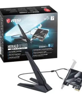 MSI Network card Herald BE9400 WiFi 7 PCIe