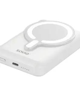 Alternative view of Savio външна батерия BA-13 SAVIO 10000 mah бял