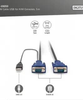 Digitus KVM кабел PS/2 for KVM consoles 5