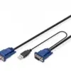 Digitus KVM кабел PS/2 for KVM consoles 50m
