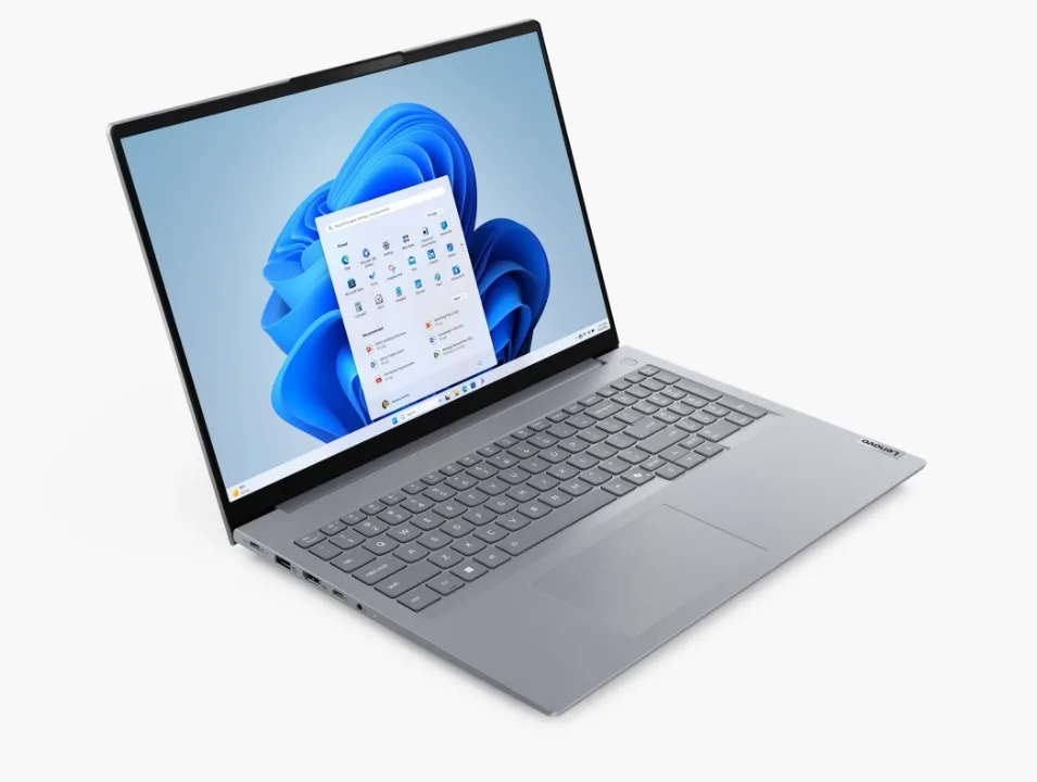 Lenovo Лаптоп ThinkBook 16 G8 21SK00R1PB W11Pro Ultra 7 255H/16GB/512GB/INT/16.0 WUXGA/Arctic сив/3YRS OS + CO2 Offset - Image 3