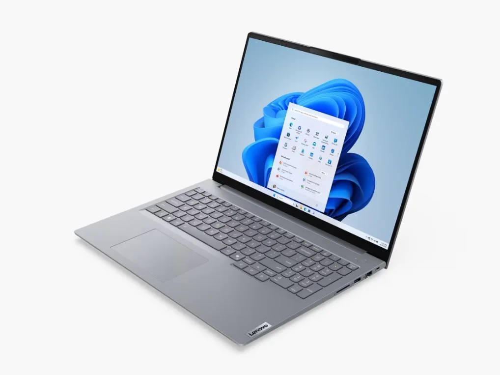 Lenovo Лаптоп ThinkBook 16 G8 21SK00R1PB W11Pro Ultra 7 255H/16GB/512GB/INT/16.0 WUXGA/Arctic сив/3YRS OS + CO2 Offset - Image 4