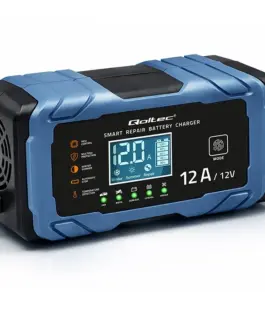Qoltec зарядно 12V 12A AGM GEL LiFePO4 Rectifier