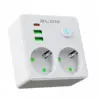 BLOW Power strip R-20 PRx2 2xUSB-A + USB-C бял