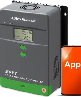 Qoltec Solar charge controller MPPT 80A 12 24V LCD