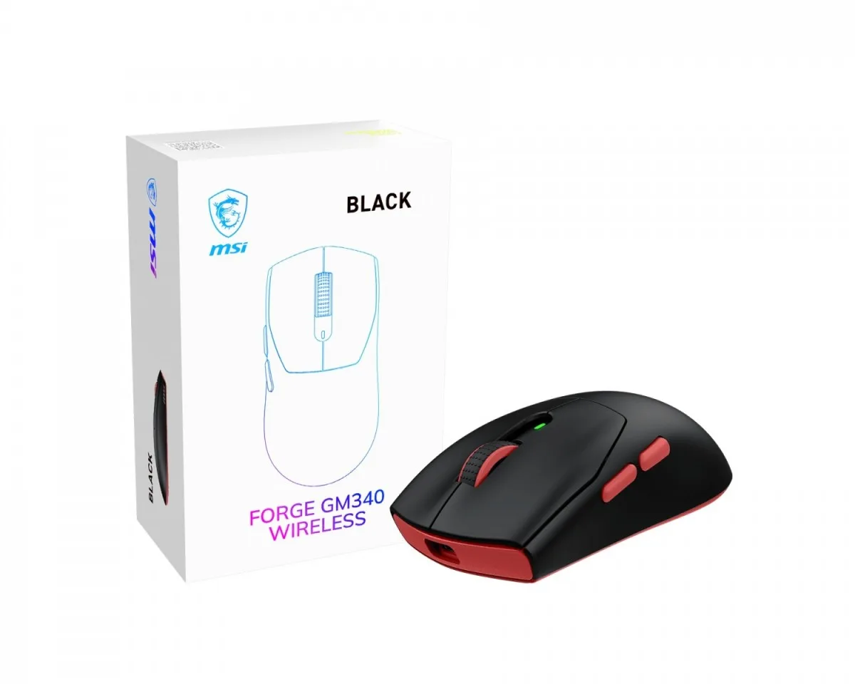 MSI Forge GM340 W черен