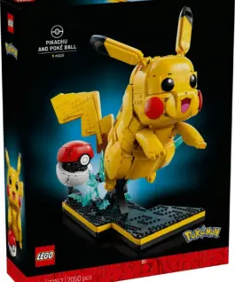 LEGO Blocks Pokemon 72152 Pikachu and Poké Ball