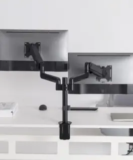 Gembird Adjustable desk 2-display mounting arm