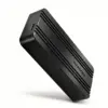 AXAGON External aluminum enclosure EEM2-40G USB4 Gen 3x2 M.2 NVMe SSD 40Gbps passive cooling USB-C кабел silicone