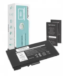 Movano Battery R8D7N for Dell Latitude 5410 5411 5500 Precision 3541 3550 - 4000 mAh (46 Wh)
