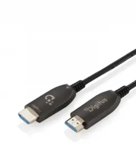 Digitus кабел за връзка hybrid HDMI AOC | HDMI-A męski-męski | HDMI 2.1 | UHD-2 8K@60Hz | 48Gbps |HDR eARC HDCP 2.2 CEC |