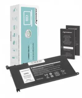 Movano Battery WDX0R P75F P62F P66F T2JX4 WDXOR for Dell - 3400 mAh (39 Wh)