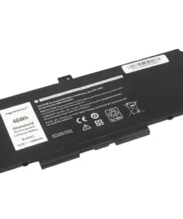 Alternative view от Movano Battery RJ40G Dell Latitude 5520 5420 Precision 3560 - 3000 mAh (46 Wh)