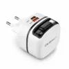 Qoltec зарядно USB C 65W GaN PPS 5V 20V 3A 3.25A