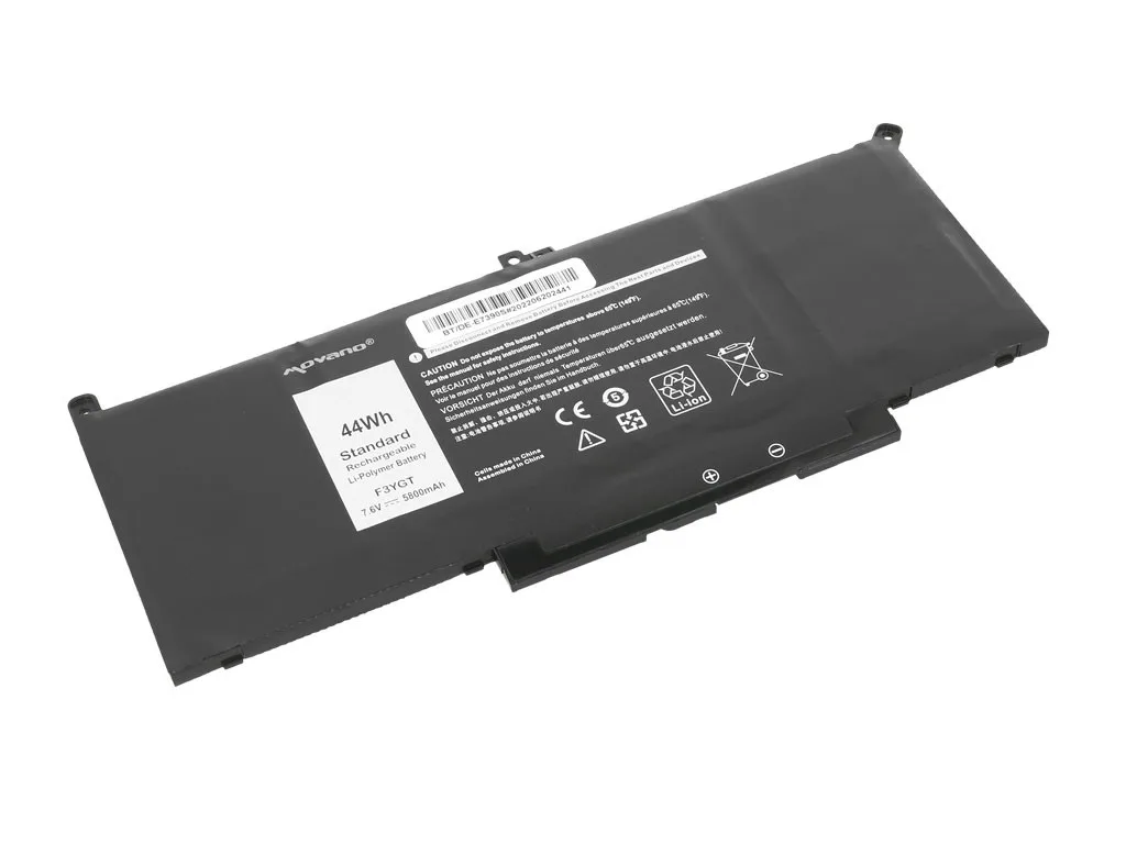 Movano Battery MYJ96 for Dell Latitude 7290 7390 7490 - 5800 mAh (44 Wh) - Image 2
