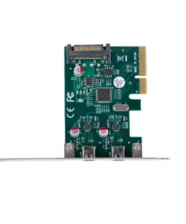 Lanberg Network card PCI EXPRESS X1 -> 2X USB-C 3.2 GEN 2X1 led low profile
