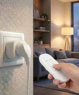 GreenBlue Remote-controlled x3 socket outlets GB313 F
