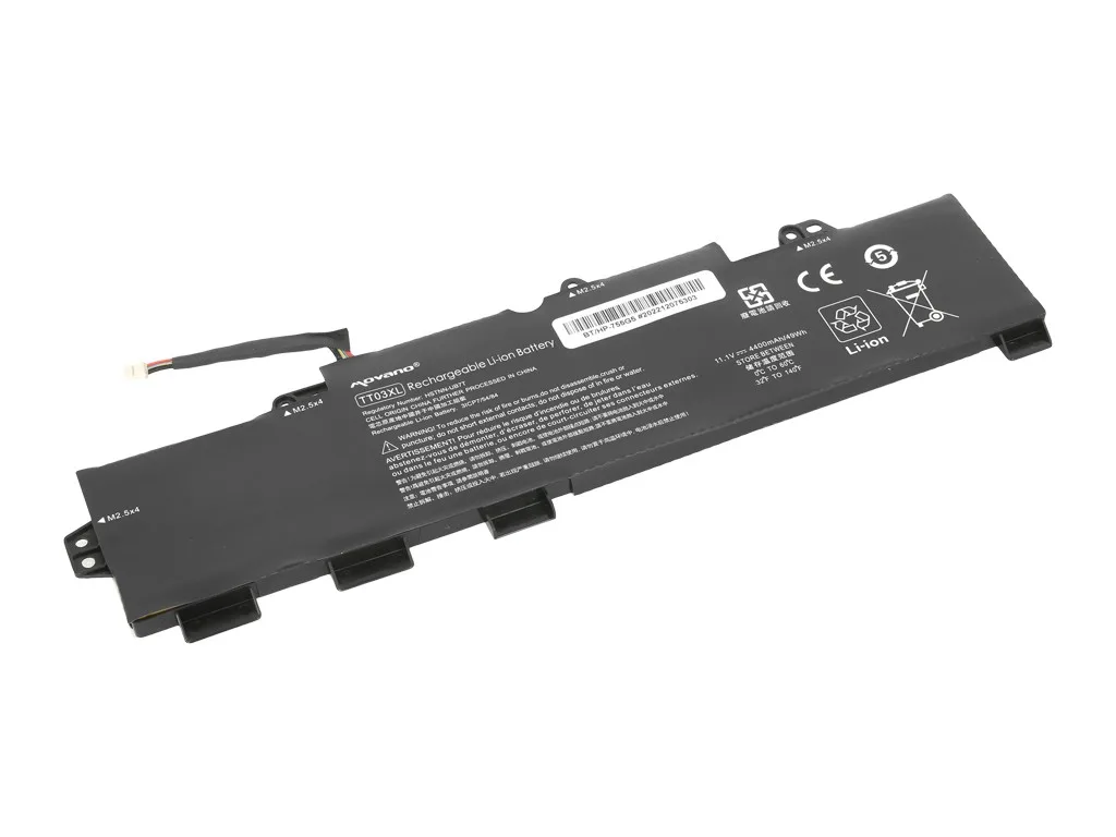 Movano Battery TT03XL for HP EliteBook 755 850 G5 850 G6 - 4400 mAh (49 Wh) - Image 2
