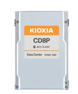 Kioxia SSD CD8P-V 12800GB U.2 NVMe Gen.5 1x4 DWPD 3 3D TLC BiCS Flash Data Center NVMe non-SED SIE