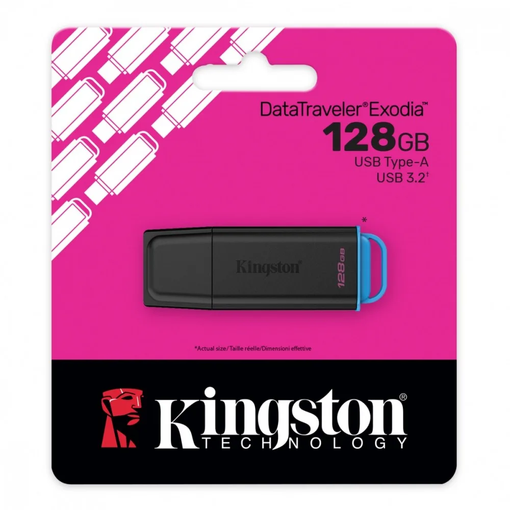 Kingston Flashdrive Data Traveler Exodia G2 128GB USB3.2 Gen1 - Image 2
