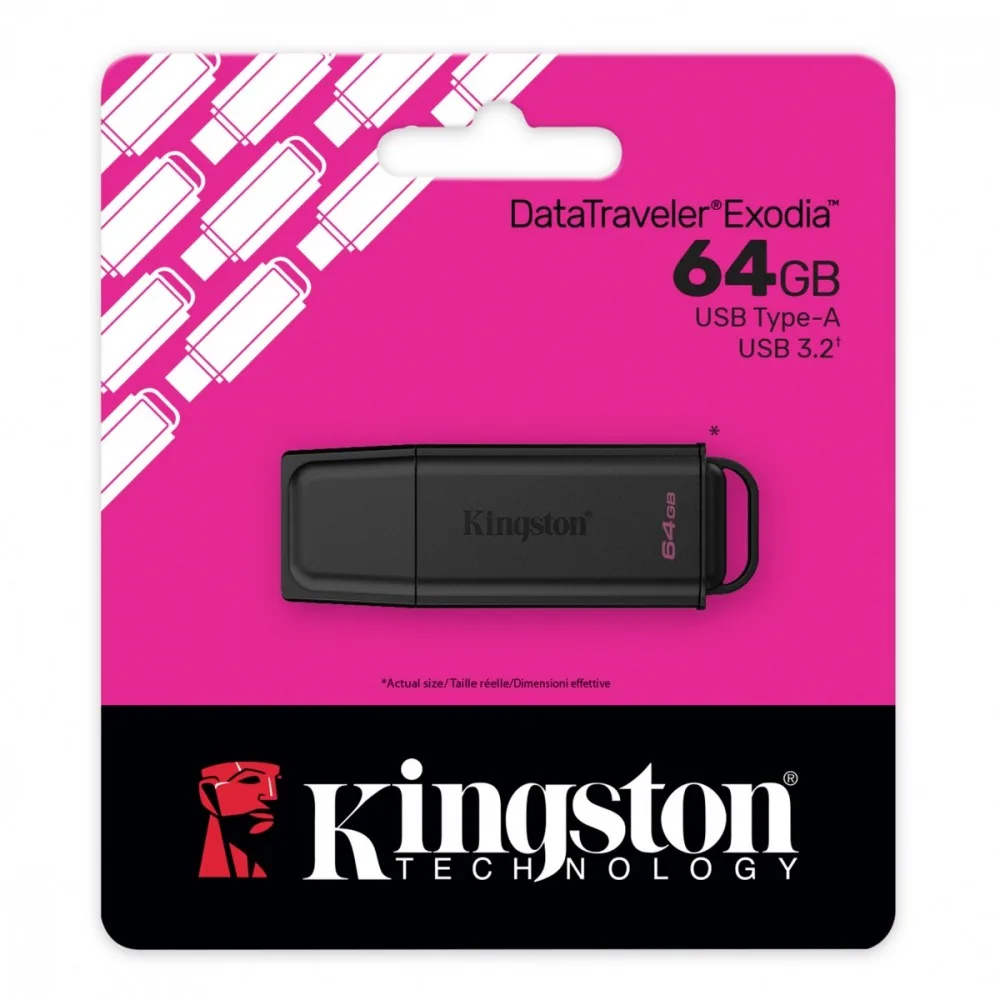 Kingston Flashdrive Data Traveler Exodia G2 64GB USB3.2 Gen1 - Image 2