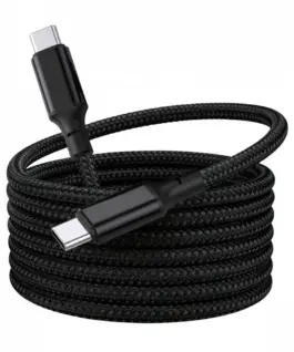 TB Magnetic кабел USB C - USB C 1 m черен