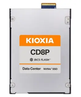 Kioxia SSD CD8P-V 3200GB E3.S NVMe Gen.5 1x4 DWPD 3 3D TLC BiCS Flash Data Center NVMe non-SED SIE