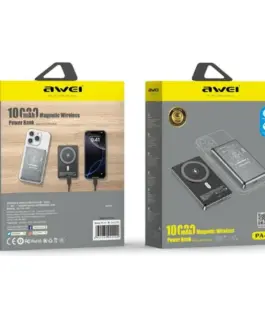 Alternative view от AWEI външна батерия PA-31 MagSafe 10000mAh сив