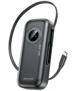 AWEI външна батерия PA-9 225W 10000mAh кабел include