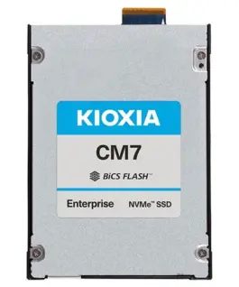 Kioxia SSD CM7-V 1600GB E3.S NVMe Gen.5 1x4 2x2 DWPD 3 3D TLC BiCS Flash Enterprise NVMe non-SED SIE