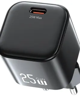 USAMS зарядно 25W GaN Fast зарядно USB-C