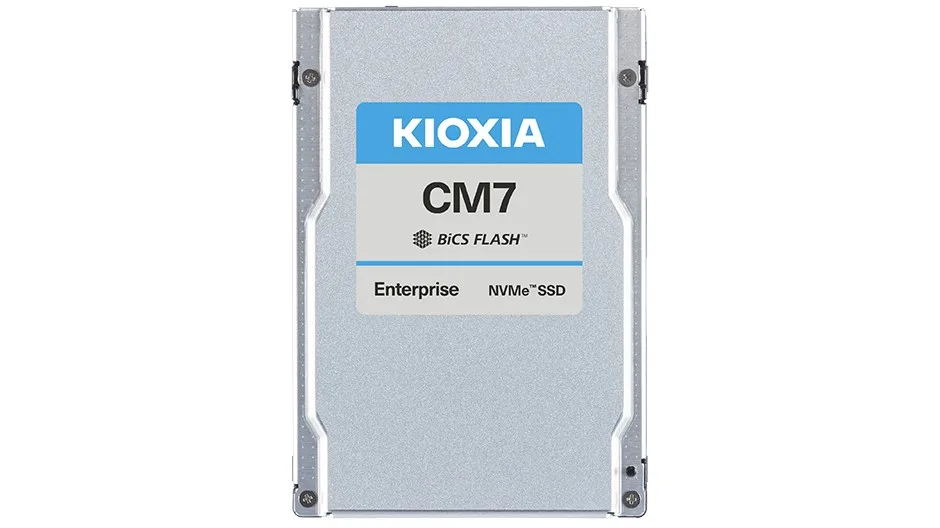 Kioxia SSD CM7-R 1920GB U.3 NVMe Gen.5 1x4 2x2 DWPD 1 3D TLC BiCS Flash Enterprise NVMe non-SED SIE